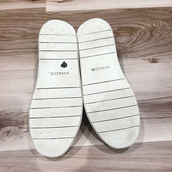 Vince. Blair Snakeskin Embossed Leather Slip-on Sneakers Women’s 7.5 - Picture 4 of 6